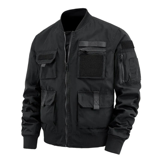 Funktionale Herren Cargo Jacke mit Multitaschen