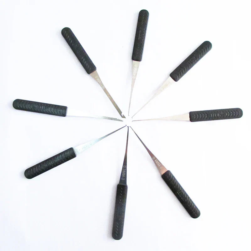 kaufsy | 12-teiliges Set zum Herausziehen von abgebrochenen Schlüsseln