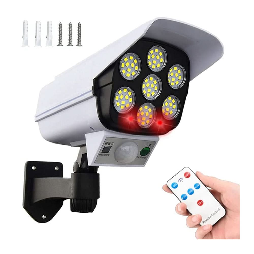 kaufsy | Intelligenter Solarreflektor mit Bewegungserkennung für Sicherheit und Beleuchtung