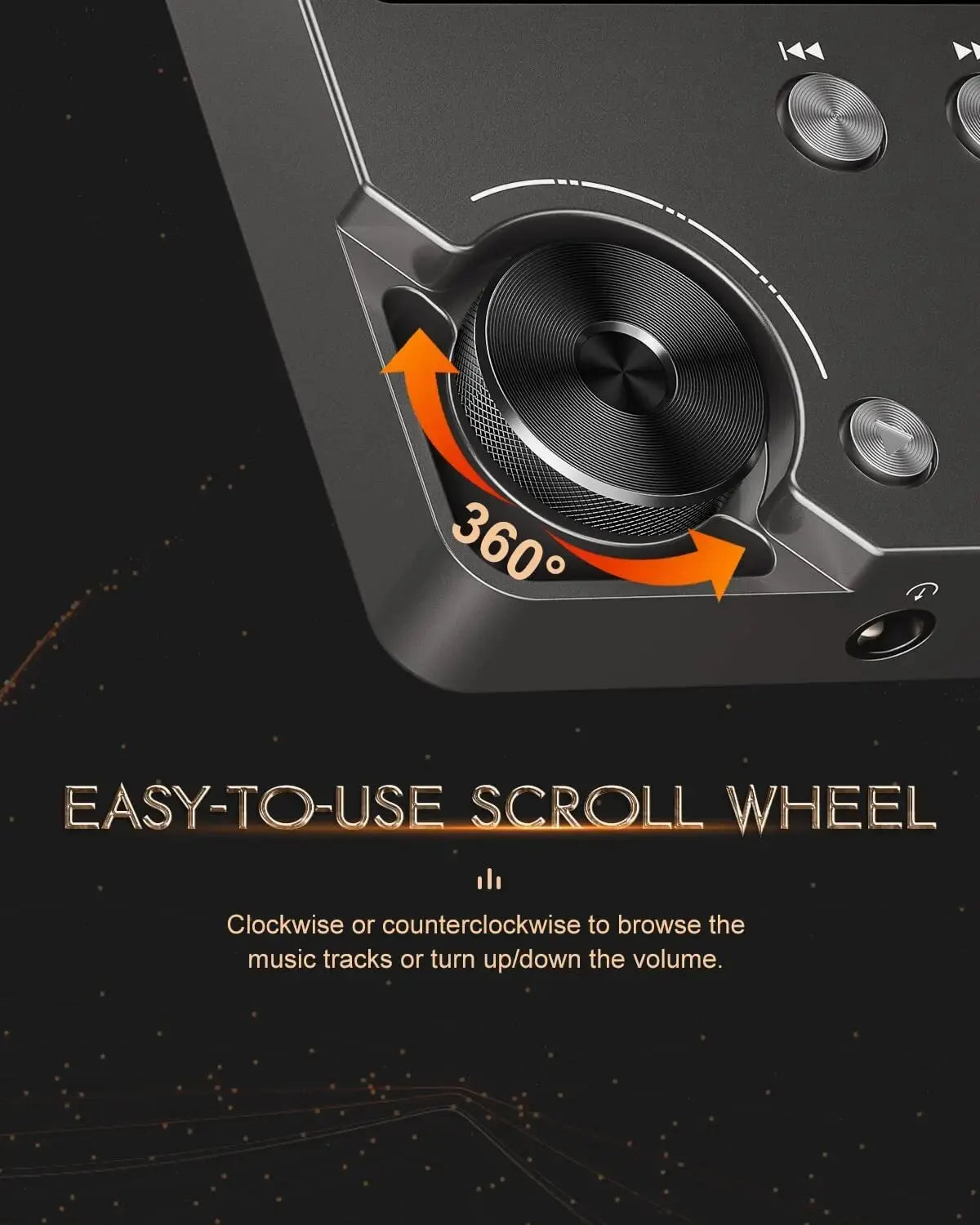 kaufsy | HiFi MP3 Player MECHEN-M30 – Premium verlustfreies Audio mit 64GB Speicherkarte, unterstützt bis zu 256GB