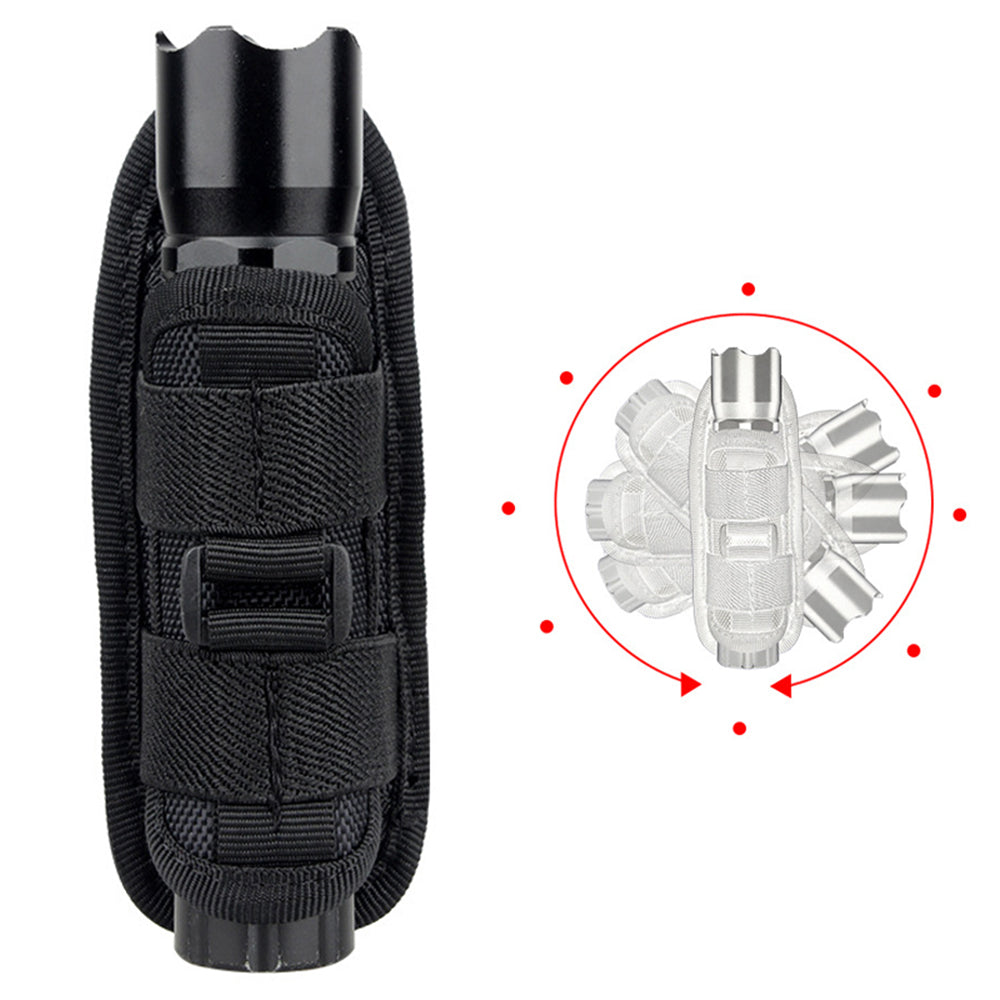 Jagd Nylon Taschenhalter für Taschenlampe, robust & kompakt