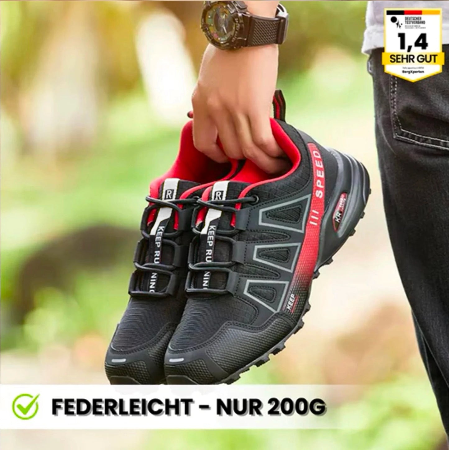 OrthoTrekking - Orthopädische schmerzlindernde Wanderschuhe