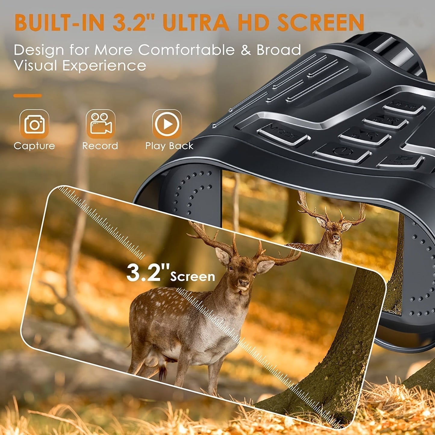 Nachtsicht Fernglas, Jagdausrüstung, digital, robust