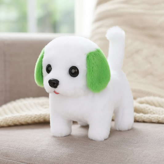 Interaktives Plüsch-Hundespielzeug, laufen & bellen, Elektro-Spiel