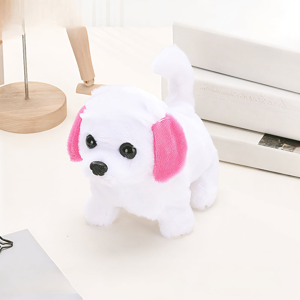 Interaktives Plüsch-Hundespielzeug, laufen & bellen, Elektro-Spiel