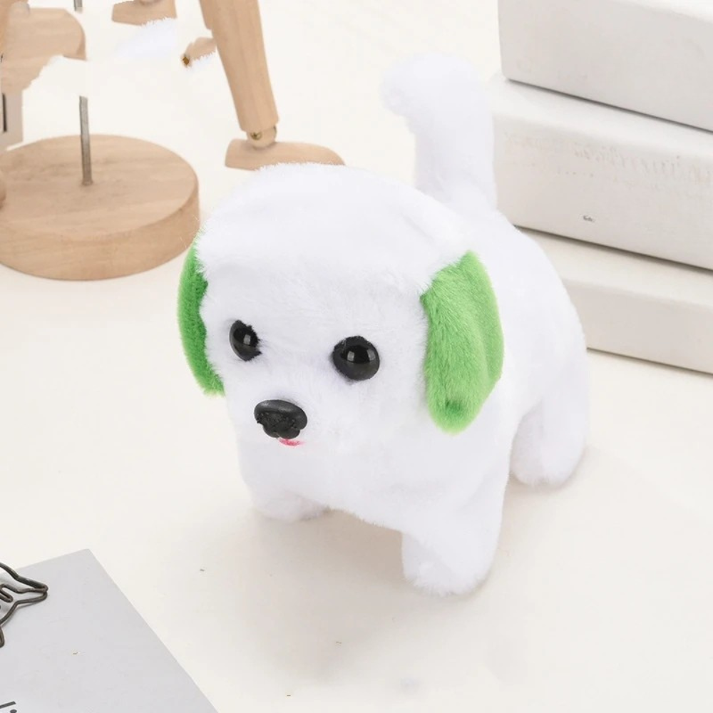 Interaktives Plüsch-Hundespielzeug, laufen & bellen, Elektro-Spiel