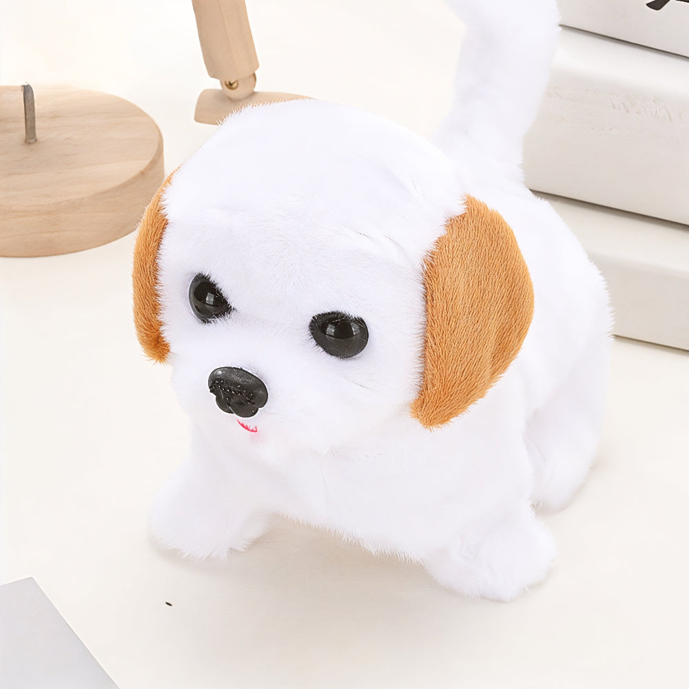 Interaktives Plüsch-Hundespielzeug, laufen & bellen, Elektro-Spiel