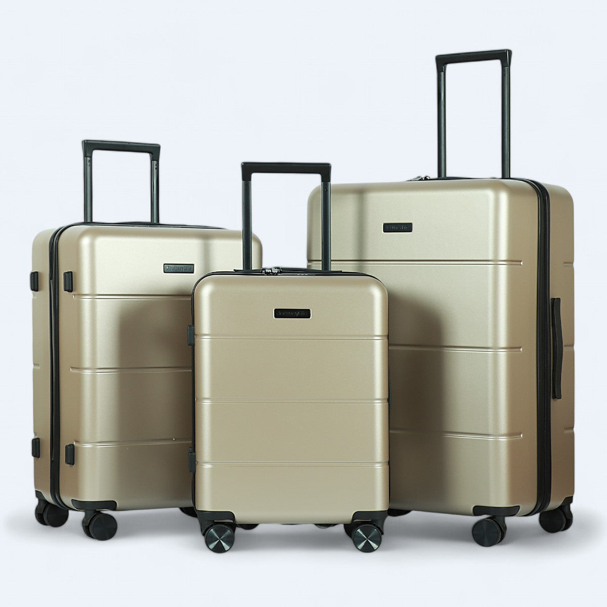 3-teilige Hartschalen-Kofferset – Atlas Explorer