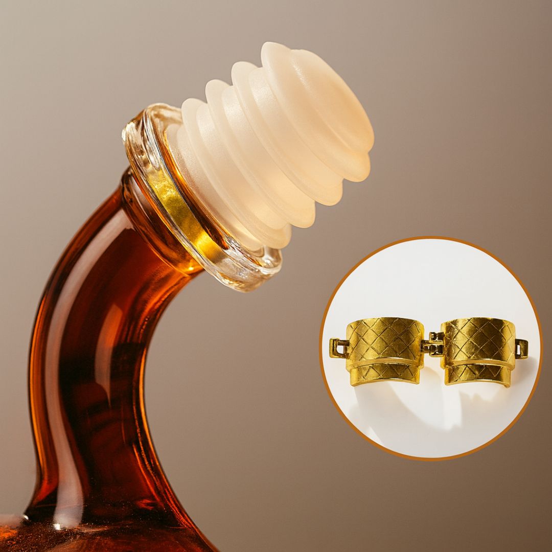 Handgefertigte Flasche aus Glas in Katzenform - Katzenliebhaber lieben sie