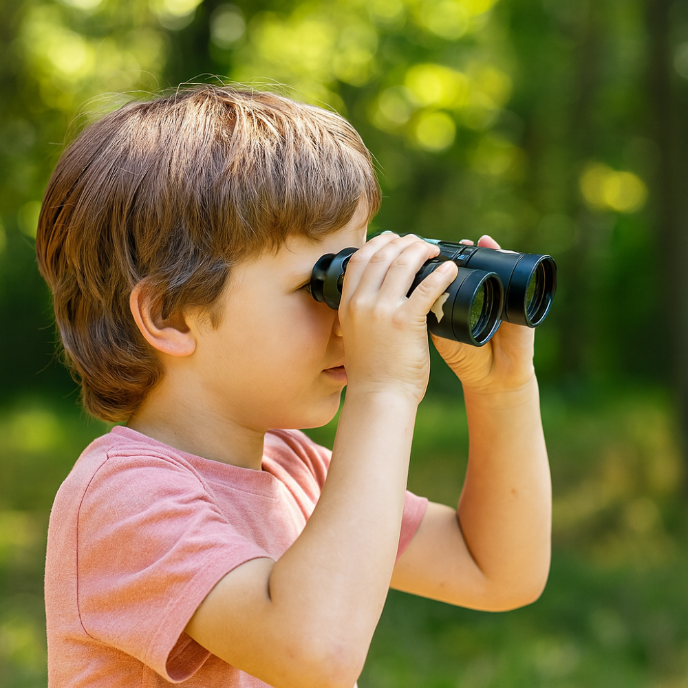 Kinder Fernglas, Tarn-Design, Bildungs- & Outdoor-Abenteuer-Spielzeug
