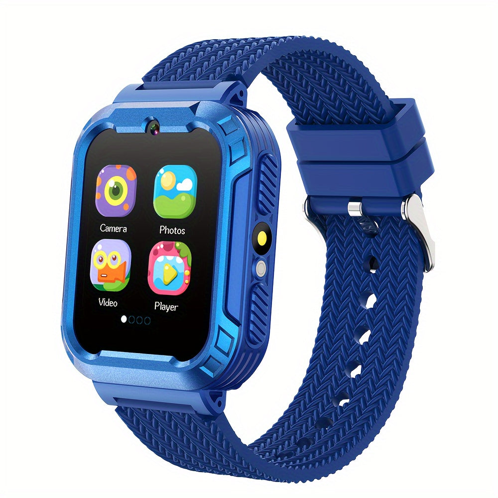 Kinder Smartwatch, Touchscreen, USB wiederaufladbar, Bildungs- & Fitness