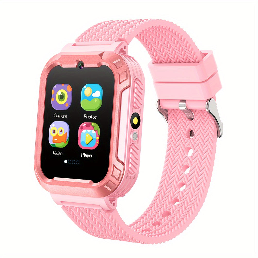 Kinder Smartwatch, Touchscreen, USB wiederaufladbar, Bildungs- & Fitness