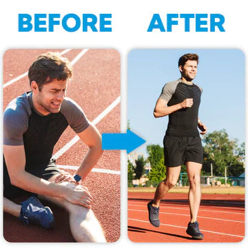 kaufsy | Knie-Massagegerät mit Wärmebehandlung | Schmerztherapie & Gelenkerholung - Tragbare beheizte Knie-Massage für Komfort & Mobilität