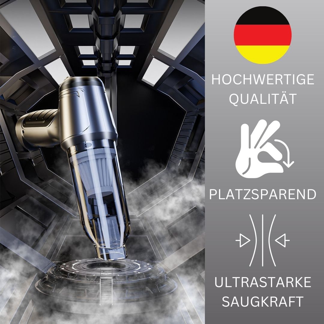 TurboClean Pro Handstaubsauger - Power Edition doppelt so viel Leistung inkl. GRATIS Filter Set