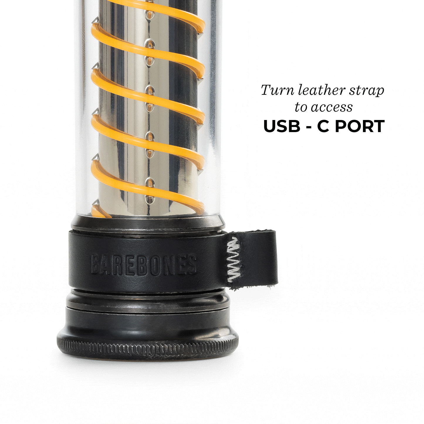 Edison Light Stick – Mehrzweck-Laterne und Taschenlampe mit USB-C-Aufladung und 7 Leuchtmodi