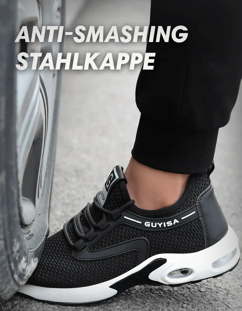 Orthostahl - ergonomischer und schmerzlindernder Sicherheitsschuh - Zertifiziert nach EN ISO 20345