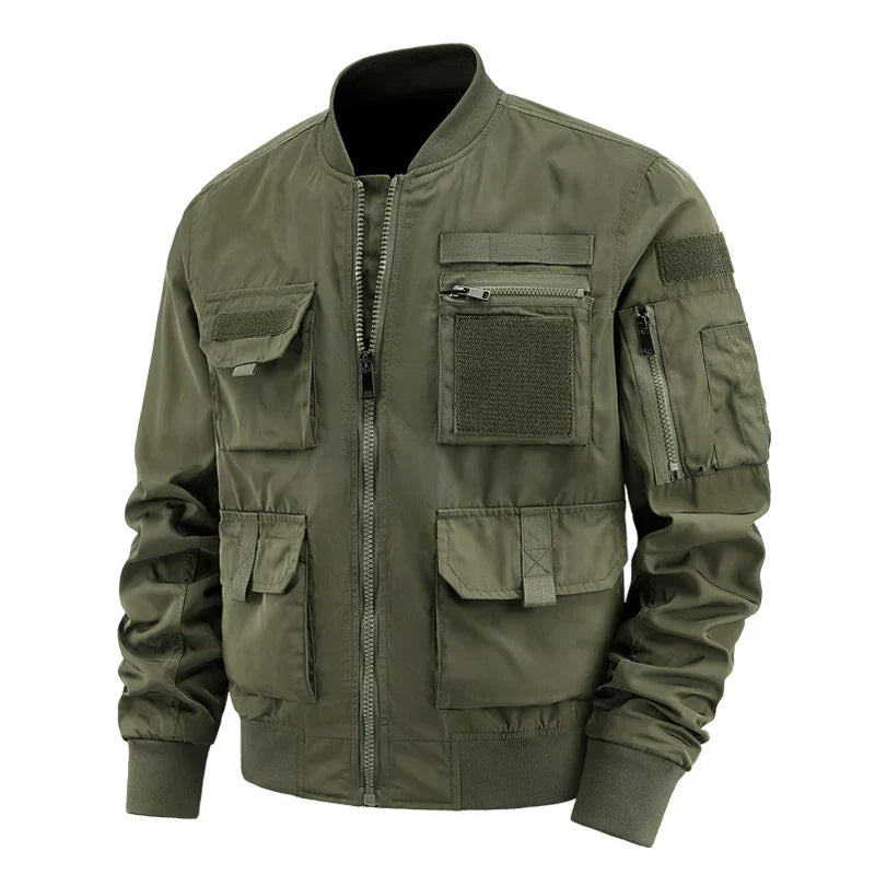 Funktionale Herren Cargo Jacke mit Multitaschen