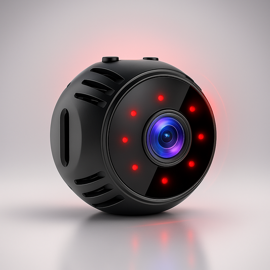 Mini WiFi Sicherheitskamera 4K, Nachtsicht, Bewegungserkennung