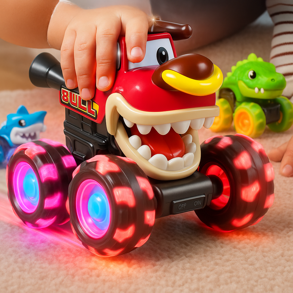 Monster Truck Spielzeug, leuchtende Autos, Kinder & Kleinkinder