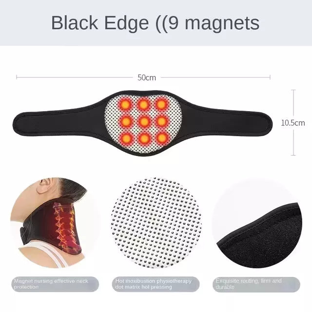kaufsy | Heizbare Halsstütze – Einstellbare Wärmebehandlung zur Linderung von Nackenschmerzen