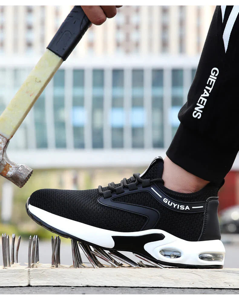 Orthostahl - ergonomischer und schmerzlindernder Sicherheitsschuh - Zertifiziert nach EN ISO 20345