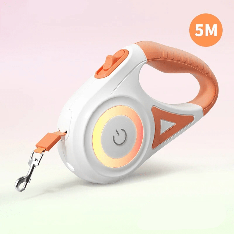 kaufsy | Leuchtende Hundeleine mit LED-Licht für sicheres Spazierengehen