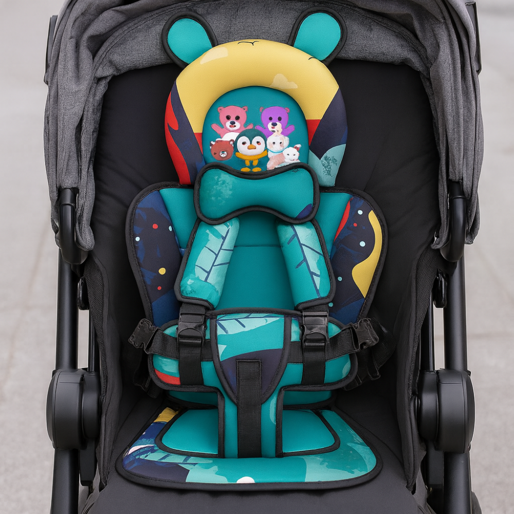 Tragbarer Baby-Reisesitz-Gurt, leicht, faltbar, sicher für unterwegs