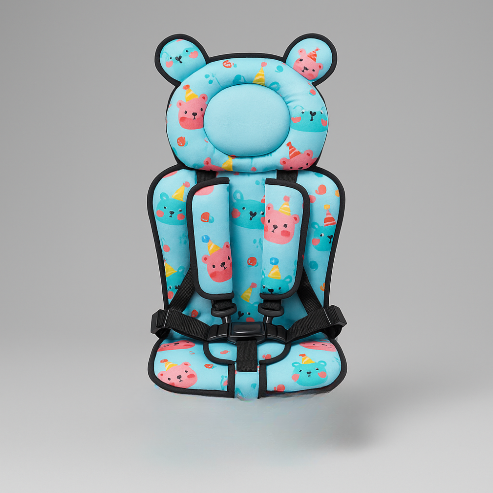 Baby Reise-Autositz Sicherheitsgurt mit Sitzpolster, weich & kompakt