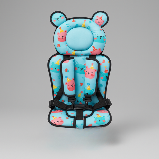 Baby Reise-Autositz Sicherheitsgurt mit Sitzpolster, weich & kompakt