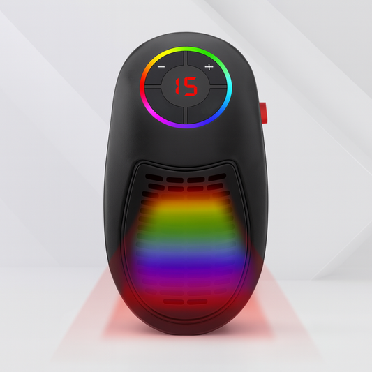 Tragbarer Elektroheizer, energieeffizient, Thermostatsteuerung