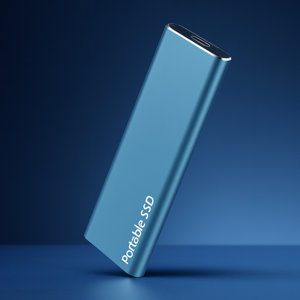 Tragbare externe SSD, Aluminium, High-Speed Speicherlaufwerk