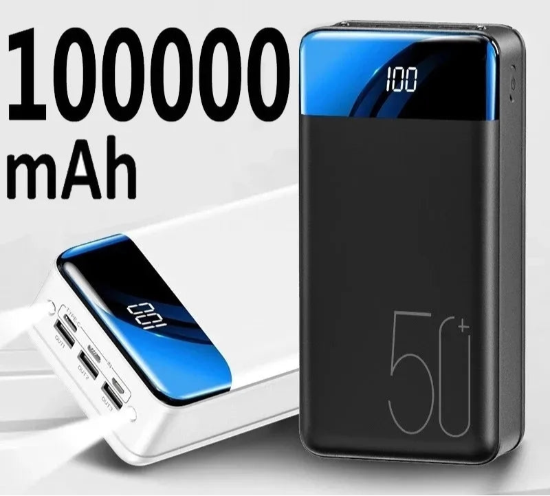 PowerBloc – Powerbank 50000 mAh Schnellladung – Outdoor & Notfall-Energie