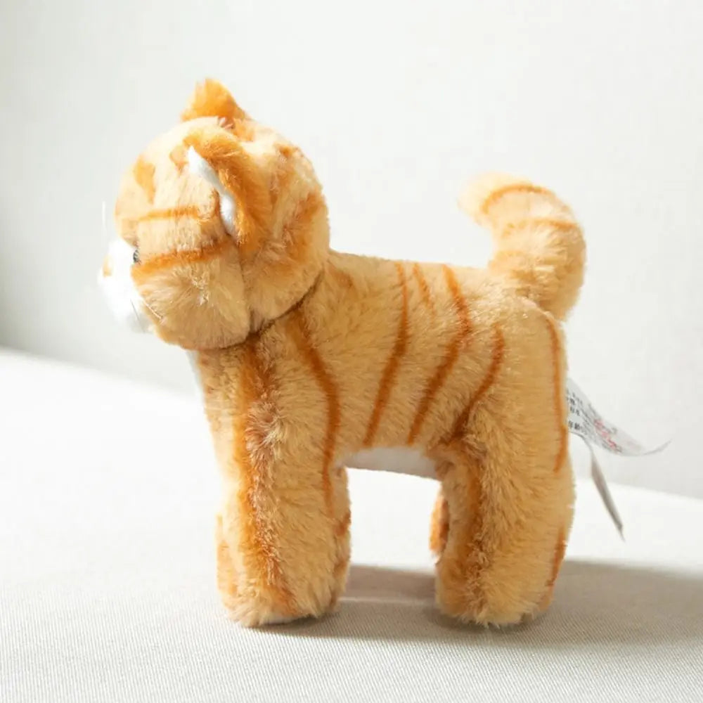 Katzen Plüschspielzeug, weiches Stoff-Kätzchen, Geschenk für Kinder