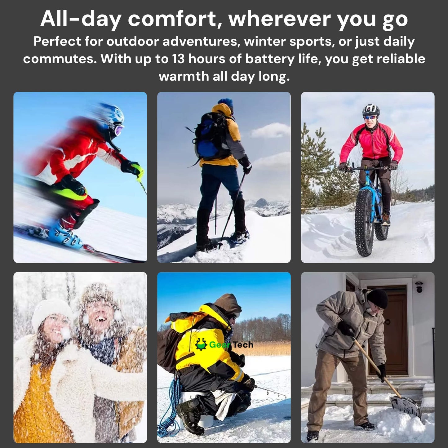 kaufsy | Wiederaufladbare beheizte Einlegesohlen UK – Beste thermische Schuh-Einlagen für Stiefel, Arbeitsstiefel und täglichen Winterkomfort