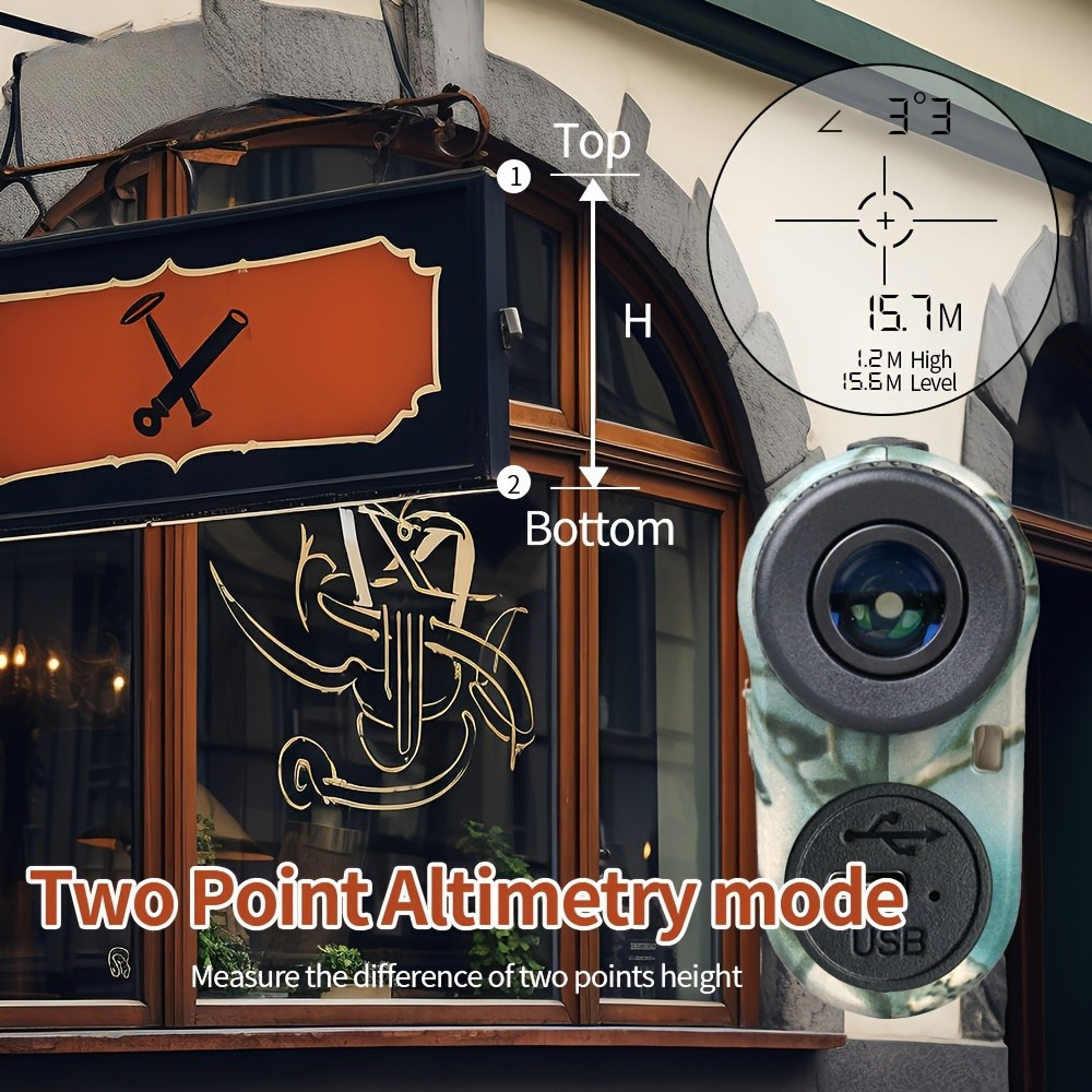 Laser-Entfernungsmesser, Camouflage Jagdausrüstung