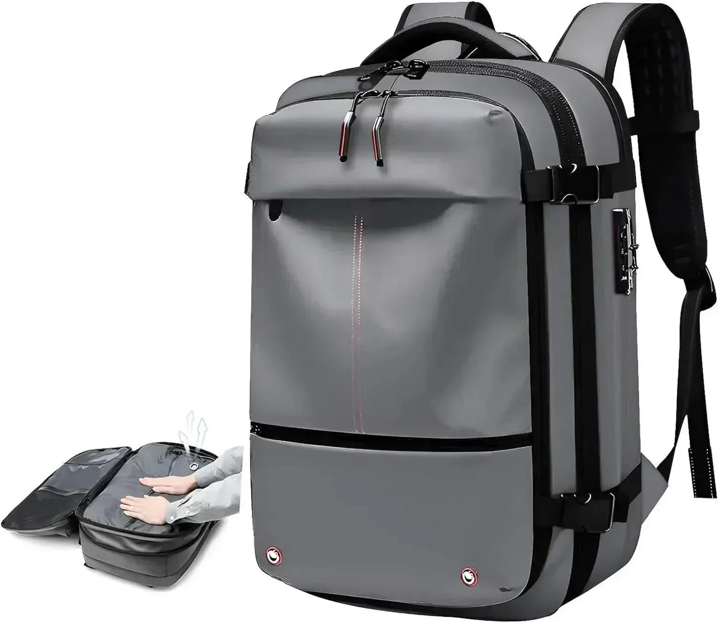 kaufsy | Komprimierbarer Laptop-Rucksack für das Reisen