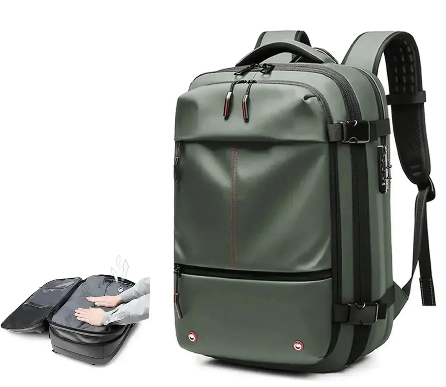 kaufsy | Komprimierbarer Laptop-Rucksack für das Reisen