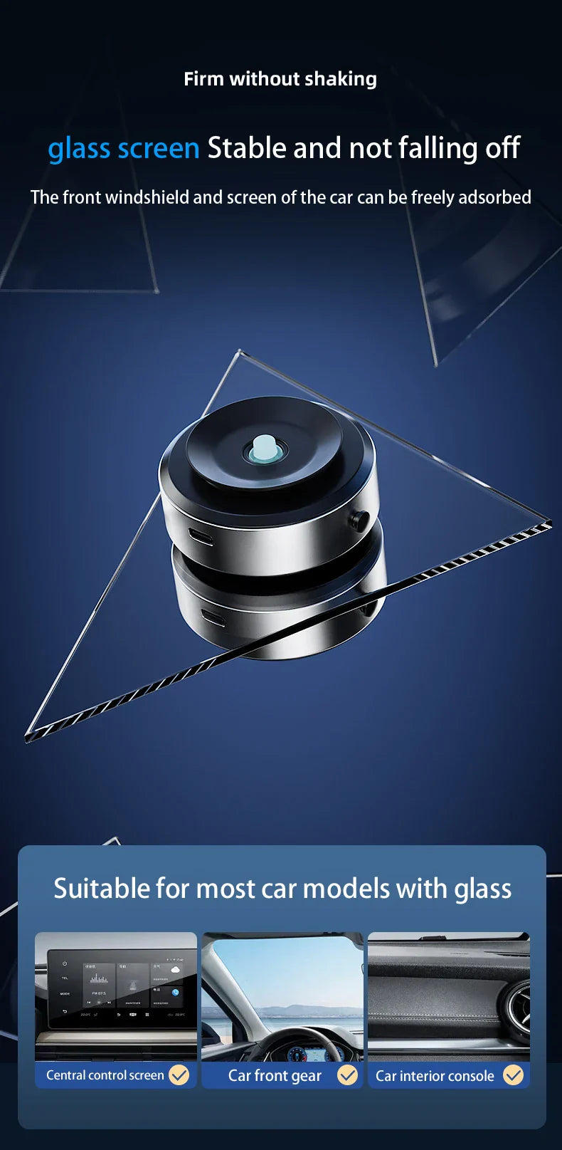 kaufsy | Saugnapf magnetischer Handyhalter