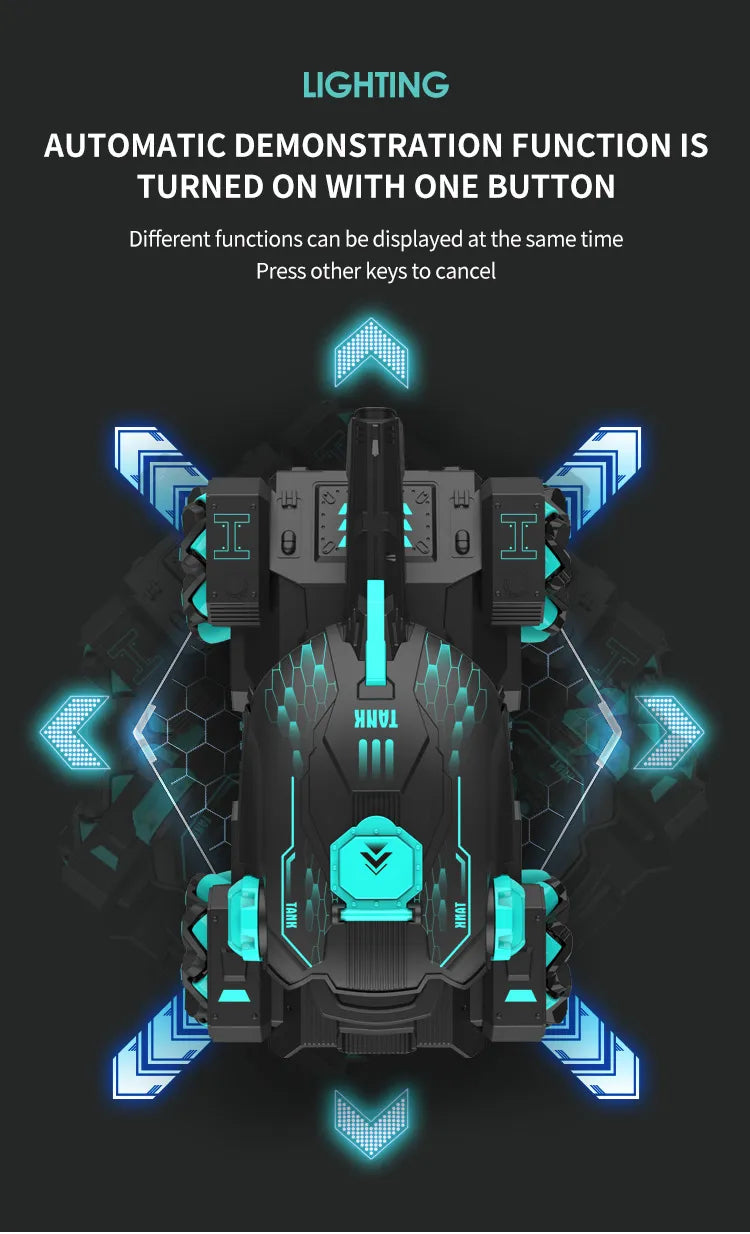 kaufsy | Gesture and Remote Control Tank Vehicle Toy