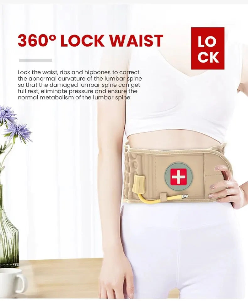 kaufsy | Aufblasbarer Lendenwirbel-Schmerzlinderungs-Gürtel
