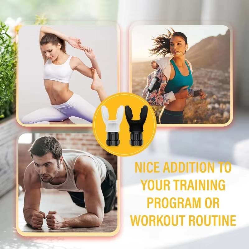 kaufsy | Verstellbarer Widerstands-Silikon-Atemtrainer