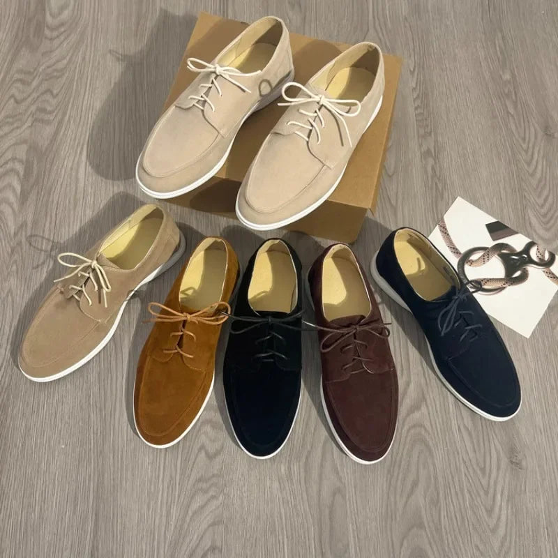 Diederik – Herren Leder-Loafers mit Schnürung | Frühling 2025 Edition