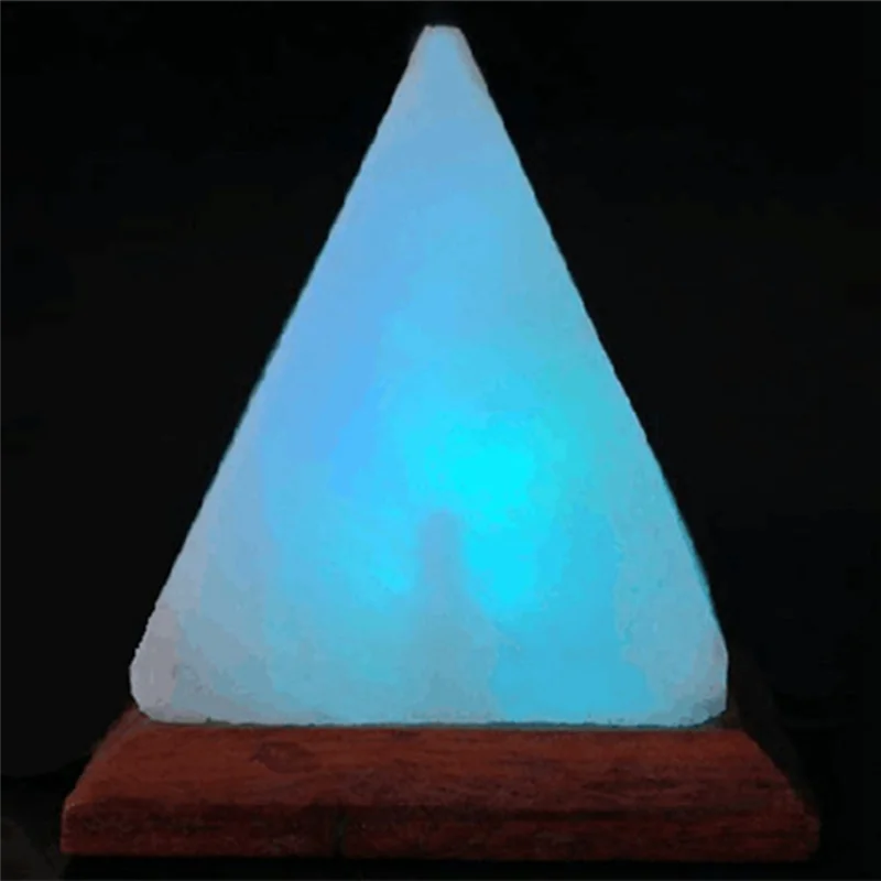 Kaufsy™ Himalaya Kristallsalzlampe USB LED Pyramide, Luftreiniger & Stimmung