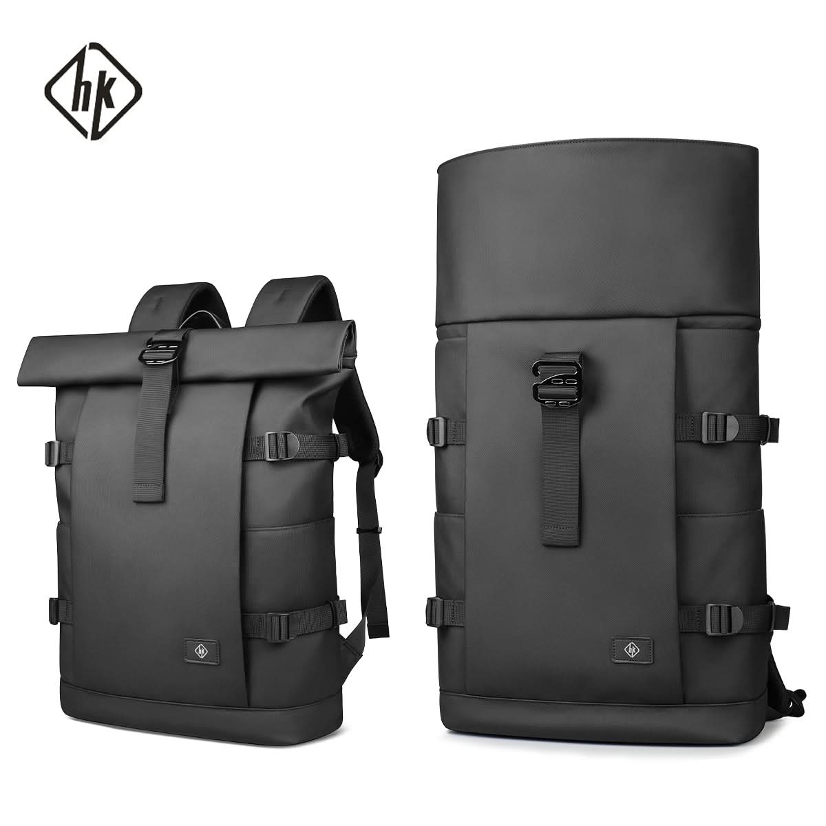 kaufsy | Erweiterbarer Outdoor-Rucksack mit großem Volumen & Laptopfach