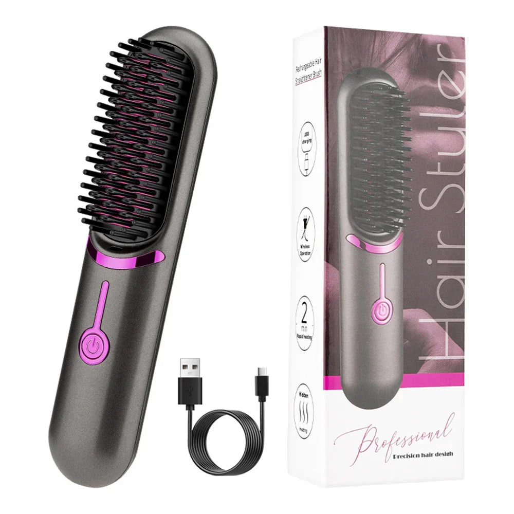 kaufsy | Wireless Hair Straightening Comb
