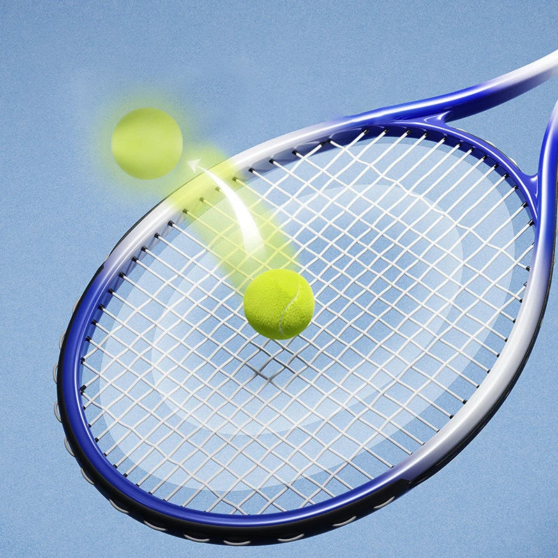 Tragbarer Solo Tennis Trainer, Rebound Ball mit Schnur für Eigenübungen