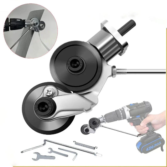 kaufsy | Doppelköpfiger Elektrobohrplattenschneider