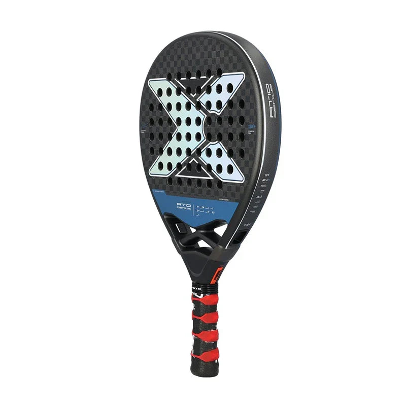 Carbon Fibre Padel Schläger, leichter Tennis-Paddle, EVA Memory Foam Kern