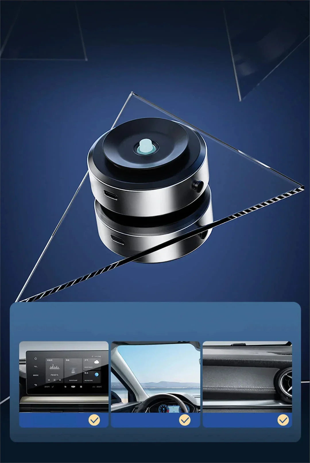 kaufsy | Saugnapf magnetischer Handyhalter