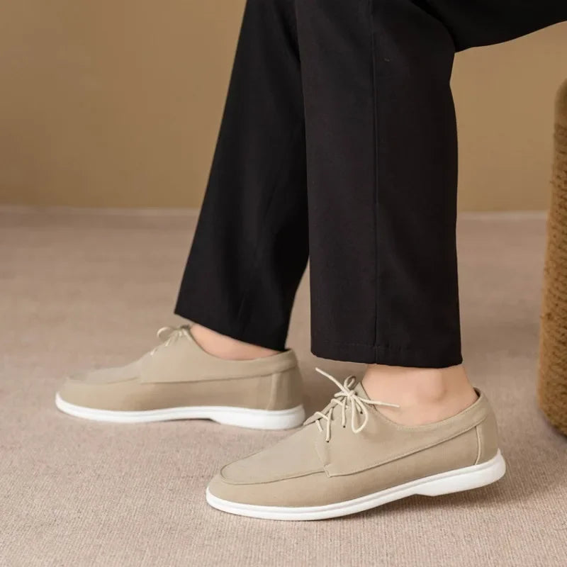 Diederik – Herren Leder-Loafers mit Schnürung | Frühling 2025 Edition